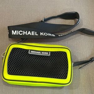 Michael Kors cross body camera bag bright yellow